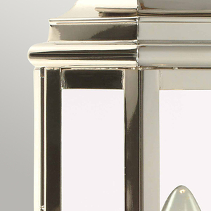 St Martins vägglykta med 1 lampa - polerad nickel Elstead small 3