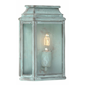 St Martins vägglykta med 1 lampa - Verdigris Elstead small 0