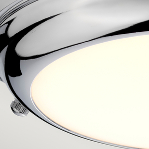 Welland 1-ljus mini LED-flushlampa - polerad krom Elstead small 2