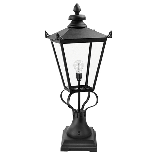 Kontrollera Wilmslow 1 ljus piedestal lykta Elstead