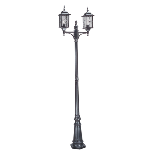 Kontrollera Wexford 2 ljus lampa Post Elstead