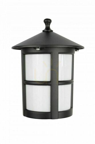 Kontrollera Vägglampa utomhus SU-MA Cordoba II svart patina 23 cm K 1018 TD