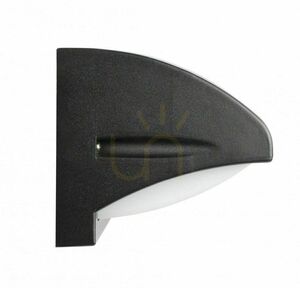 Utomhusvägglampa SU-MA Nelly svart 2-ljus aluminium 91012C BL small 2