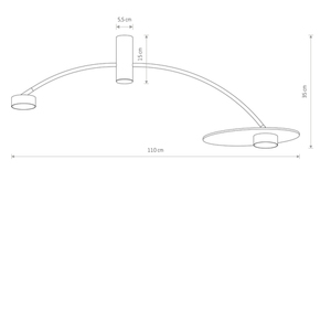HEFT design taklampa 10356 Nowodvorski small 6
