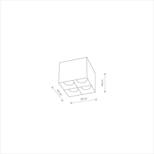 MIDI LED ytmonterad lampa 10057 Nowodvorski small 5