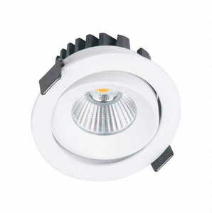 Infälld armatur Max Light CykloP H0094 vit LED 12W IP65 Ø6 cm small 2