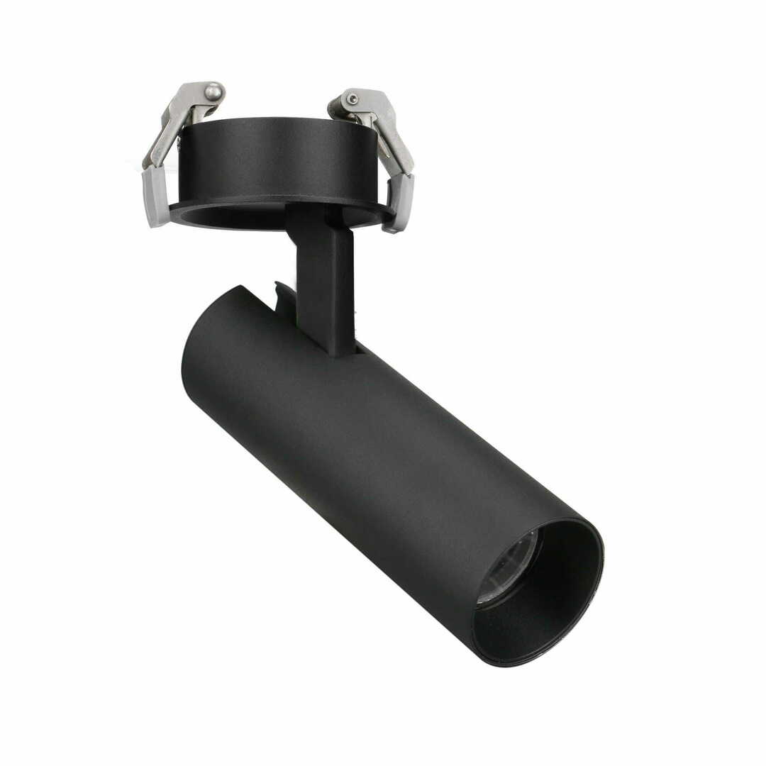 Kontrollera Spotlight Max Light Shinemaker H0120 infälld svart LED dimbar 15W 3000K Spotlight Max Light Shinemaker H0120 infälld svart LED dimbar 15W 3000K