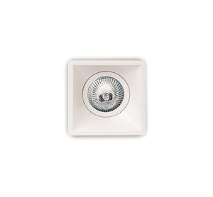 Infälld armatur Max Light Technical H0070 gräddfärgad aluminium 50W IP20 small 0