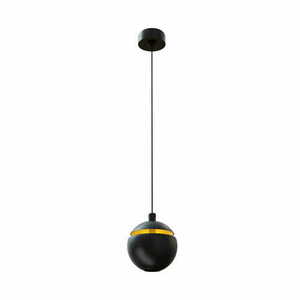 Pendant Light Max Light Cometshine P0472 Black Gold 9.5 cm LED 8W small 0