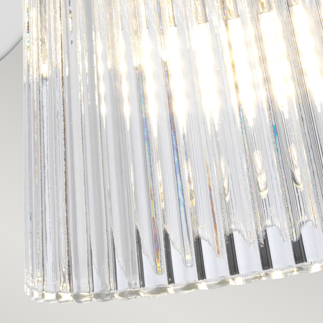 Display Quintiesse Addison badrumsvägglampa i krom LED G9 3 W Quintiesse Addison badrumsvägglampa i krom LED G9 3 W