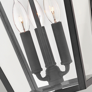 Quintiesse Alford Place hängande utomhuslykta, 3 × E14, svart small 3