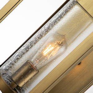 Stor vägglampa Atwater - 1 ljuskälla - Lila mässing Quintiesse small 1
