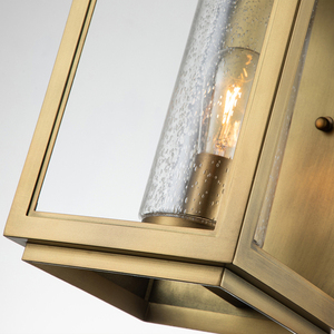 Stor vägglampa Atwater - 1 ljuskälla - Lila mässing Quintiesse small 3