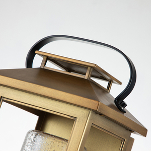 Atwater liten vägglampa - 1 ljuskälla - Lila mässing Quintiesse small 3