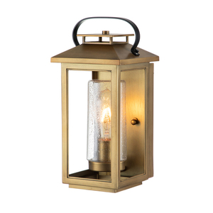 Atwater liten vägglampa - 1 ljuskälla - Lila mässing Quintiesse small 0