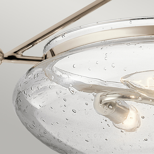Kontrollera Taklampa Quintiesse Belle QN-BELLE-SF-PN polerad nickel 3×E14 43 cm