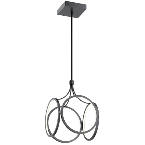 Kontrollera Ciri LED-pendellampa - matt svart från Quintiesse