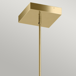 Ciri LED-pendellampa - vit / champagneguld Quintiesse small 2