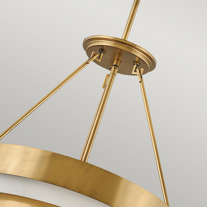 Echelon pendellampa 4 × E14 Heritage Brass Quintiesse small 2