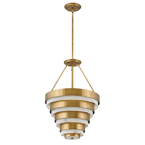 Echelon pendellampa 4 × E14 Heritage Brass Quintiesse small 0