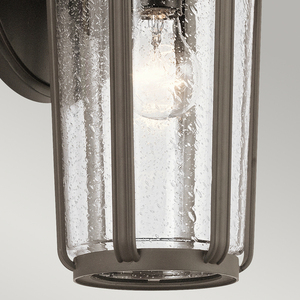 Stor Fairfield vägglampa - 1 ljuskälla - Gammal brons Quintiesse small 2