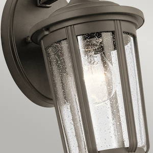 Utomhusvägglampa Quintiesse FAIRFIELD QN-FAIRFIELD-M-OZ gammal brons 1×E27 max. 60 W IP44 small 2