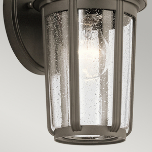 Utomhusvägglampa Quintiesse FAIRFIELD QN-FAIRFIELD-M-OZ gammal brons 1×E27 max. 60 W IP44 small 3