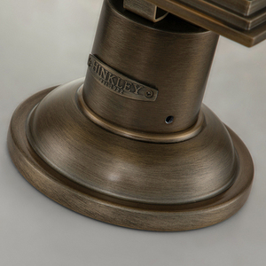 Quintiesse Grant utomhuslykta för sockel E27, brons, 64,8 cm small 3