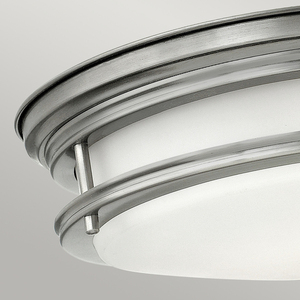 Hadrian plafond - 2 ljuskällor - opalglas - Antik nickel Quintiesse small 2