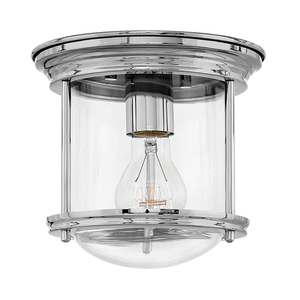 Takplafond Quintiesse Hadrian krom med klart glas E27 60 W Ø19,6 cm small 0