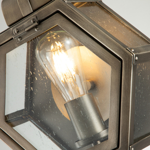 Heath liten vägglampa - 1 ljuskälla - Quintiesse oxiderad brons small 3