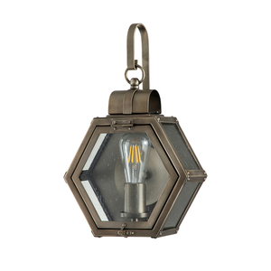 Heath liten vägglampa - 1 ljuskälla - Quintiesse oxiderad brons small 4