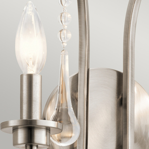 Quintiesse Karlee vägglampa Classic Pewter 2xE14 QN-KARLEE2 small 3