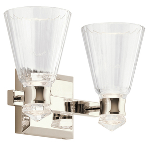 Kayva LED-vägglampa - 2 ljuskällor Quintiesse small 0