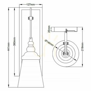 Quintiesse Loras QN-LORAS1 vägglampa, krom, 1×E27 small 7
