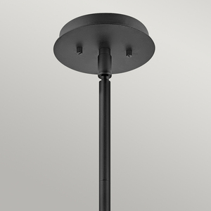 Lotus taklampa/halvlampa - 1 ljuskälla - Svart Quintiesse small 1