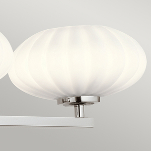 Pim vägglampa - 3 ljuskällor - Polerad krom Quintiesse small 4