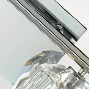 Quintiesse Regalia badrumsvägglampa QN-REGALIA2-PC-BATH, polerad krom, 2 × G9 small 5
