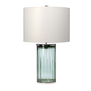Reno bordslampa - 1 ljuskälla - Grön/Polerad Nickel Quintiesse small 0