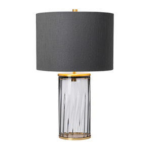 Reno bordslampa - 1 ljuskälla - Tonat glas/ Gammal mässing Quintiesse small 1