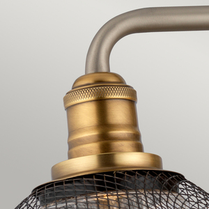 Rigby vägglampa - 3 ljuskällor - Antik nickel/ Gammal mässing Quintiesse small 2
