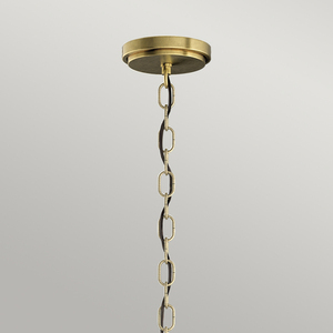 Roux taklampa/halvlampa - 3 ljuskällor - Naturell mässing Quintiesse small 2