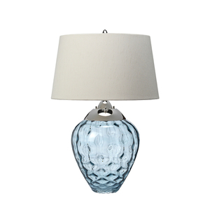 Samara bordslampa - 2 ljuskällor - Ljusblå Quintiesse small 1