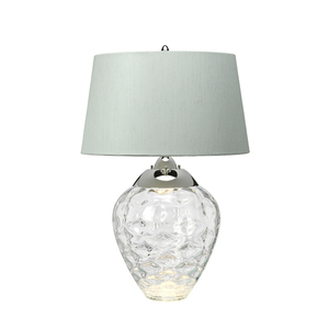 Samara bordslampa - 2 ljuskällor - Quintiesse klarglas small 0