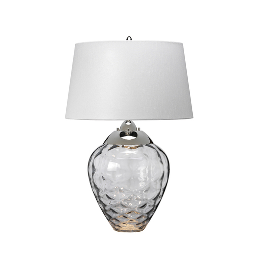 Kontrollera Samara bordslampa - 2 ljuskällor - Tonat glas Quintiesse