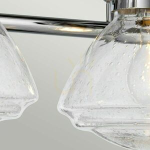 Quintiesse Scholar QN-SCHOLAR3 vägglampa för badrum, 3×E27, polerad krom small 6