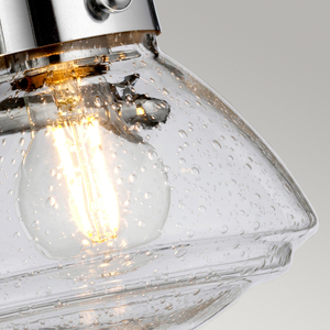 Quintiesse Scholar QN-SCHOLAR3 vägglampa för badrum, 3×E27, polerad krom small 3