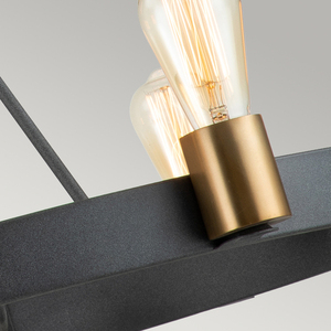 Quintiesse SILAS QN-SILAS-6P-DZ pendel- eller plafondlampa 6×E27 max. 60 W Ø72,3 cm small 4