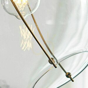 Quintiesse Skye pendellampa QN-SKYE-1P 1×E27 Heritage Brass, Ø27,4 cm small 4