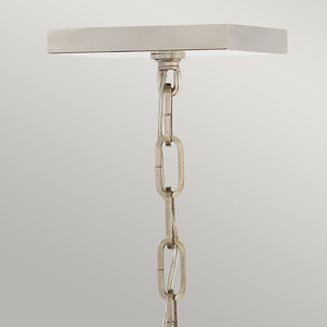 Stinson taklampa/halvlampa - 4 ljuskällor - Svart/Polerad Nickel Quintiesse small 1